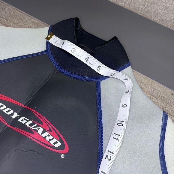 BODY GUARD Juniors Gray Blue Black Blue Shorty Wetsuit. Like New - Picture 7 of 12
